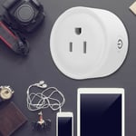 Mini Smart Plug 10A WiFi Outlet Socket Remote Control Overload Timer For Hom Hot