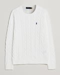 Polo Ralph Lauren Cotton Cable Pullover White