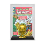 Funko Avengers Iron Man (Comic Cover) Vinyl Figur 28 Unisex Pop! Sta (US IMPORT)