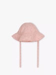 Petit Bateau Baby Broderie Bucket Hat, Saline