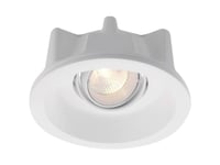 Deko Light Einbauring 150 Gu5.3 110503 Loftsindbygningsring Led (Rgb), Halogen Gu5.3, Mr 16 50 W Hvid