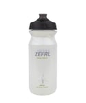 ZEFAL Sense Pro 65 Translucide Bidon Velo - Gourde Velo Route et VTT Légère et Étanche - Fabriqué en France - 79 g, 650 ml