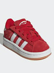 adidas Originals Unisex Infant Campus 00s Elastic Trainers - Red, Red, Size 5 Younger