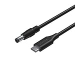 Unitek Usb-C - Dc 5,5 X 2,5 Mm 1,8 M Usb-Kabel Svart (C14116bk-1,8M)