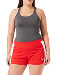 PUMJV|#Puma Women Cross the Line Short W Training Shorts - Puma Red, XL