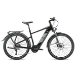 HEPHA Vélo électrique Trekking 7 Long Range, E-Bike Batterie intégrée 708Wh, Moteur Central 80 Nm, 10 Vitesses, App Support, Disque hydrauliques, Unisex VTC 27,5 Pouce