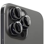 Mobile Origin Easy Lens Guards (iPhone 15 Pro/15 Pro Max) - Svart