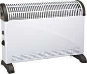 Convecteur mobile turbo ventilation Varma - 2000 W - Blanc