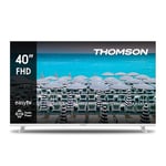 THOMSON 40 Pouces (101 cm) Easy TV FHD LED Blanc TV – 40FD2S13W – 2023