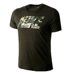 Nike Dry Dfc Camo Block T-Shirt Sequoia/Mystic Stone L