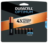 DURACELL Optimum Lot de 16 Piles AAA avec ingrédients Power Boost Double A avec Puissance Longue durée, Piles AA alcalines Tout Usage pour appareils ménagers et de Bureau