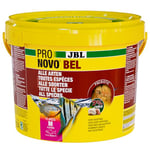 JBL PRONOVO BEL FLAKES, Aliment de Base pour tous Poissons d'Aquarium de 8-20 cm, Flocons pour Poissons, taille M, 5,5 L