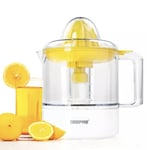 GEEPAS Electric Citrus Squeezer Juicer Machine Juice Press Lemon Extractor 25W