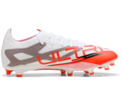 Ultra 5 Match FG/AG fotbollsskor Unisex PUMA White-PUMA Black-Glowing Red 11