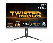 Twisted Minds Supreme Series 27” FHD, 280Hz, Fast IPS, 0.5ms, HDR400 Pelimonitori