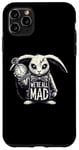 iPhone 11 Pro Max Alice in Wonderland - We're All Mad White Rabbit Mad Hatter Case