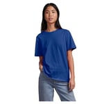 Bestseller A/S Pcria SS Solid Tee Noos BC T-Shirt, Bleu Mazarine, S Femmes