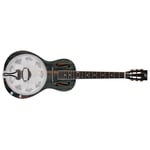 Ortega RRG30E-DD Americana Series Resonator Guitar, Denim