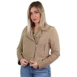 Blouson Oakwood  Blouson en daim  en cuir ref_48669 Beige