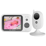 3.2 In Lcd 2.4G Wireless Baby Video Monitor 2 Way Audio Night Secur Set