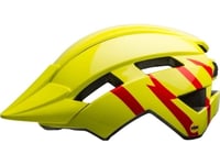 Bell Kask Juniorski Bell Sidetrack Ii Strike Gloss Hi-Viz Red Roz. Uniwersalny (50–57 Cm) (New)