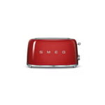 Grille-pain Toaster 2 Fentes 1500W 4 Tranches Rouge Années 50 SMEG