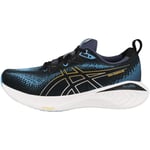 ASICS Homme Gel-Cumulus 25 Sneaker, Black Fellow Yellow, 40.5 EU