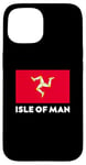 Coque pour iPhone 15 Isle Of Man Flag