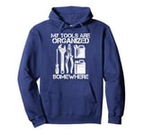 Mechanic For Men Auto Repair Car Builder Garage Tools Funny Pullover Hoodie