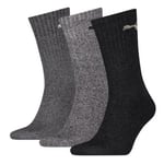 Puma Strumpor 3P Sport Crew Socks Mörkgrå Strl 43/46