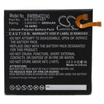 Vhbw Batterie Compatible Avec Samsung Galaxy Tab A 8.4 2020, A 8.4 Sm-T307u Tablette Pad (4800mah, 3,85v, Li-Polymère)