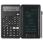 OFFCUP Calculatrice Scientifique, Calculatrice avec Tableau d'Ecriture Effaçable, 240 Fonctions Pliable Calculatrice de Bureau, Calculatrice pour L'École, Lycée, Ingénieur, Collège