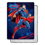 Northwest Couverture en Polyester, Superman American Hero, 152,4 x 203,2 cm