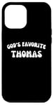 Coque pour iPhone 14 Pro Max Thomas préféré de Dieu - Religieux chrétien drôle