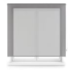 Blindecor Store Enrouleur Screen Premium sur Mesure Couleur Gris foncé 70 x 170 cm Dimensions du Tissu 67 x 165 cm Store Enrouleur Screen avec Tube de 38 mm