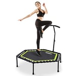 ONETWOFIT Trampoline de Fitness Professionnel 48 po, avec Poignée Ajustable pour Une Utilisation en Extérieur et en Intérieur, Convient au Fitness des Adultes, Capacité de Poids : 150 kg OT064