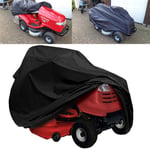Riding Lawn Mower Cover Waterproof Lawn Tractor Cover Water Resistant Cover for Ride on Garden Tractor (69 * 43 * 43in)