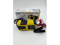 Volt Batteriladdare Med Lcd 12V 4A / 6V 2A Compact