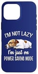 Coque pour iPhone 16 Pro Max JRT Dog Lover Lazy Power Saving Jack Russell