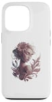 Coque pour iPhone 13 Pro Sculpture Femme Femmes Autonomisation Fleurs