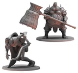 Dark Souls The Role Playing Game: Dancer of The Boreal Valley & Smough Miniatures & Stat Cards. DND, RPG, D&D, Donjons & Dragons, 5E Compatible