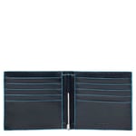 Fashion Wallet PIQUADRO Blue Square Men Leather Blue - PU1666B2-BLU2