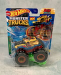 Hot Wheels Monster Trucks Bash Zilla Beast Bashers 2024 1:64 Truck New Sealed