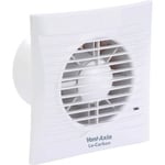 Vent-Axia Silhouette 150XT 6"/150mm Axial Bathroom, Kitchen and Toilet Fan - 454060