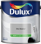 Dulux Silk Interior Walls & Ceilings Emulsion Paint 2.5L - Chic Shadow