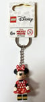 Lego Minnie Mouse Keyring  - BNWT & Free Postage