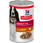 Adult Turkey Canned - Wet Dog Food 370 g x 12 - Hund - Hundefôr - Våtfôr - Hills Science Plan