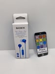 Sony In-Ear Stereo Headphones with Mic and Control MDR-EX15LPLI BLUE