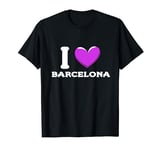 I Love Barcelona Spain T-Shirt