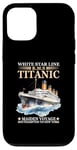 Coque pour iPhone 12/12 Pro Titanic Expert – White Starline RMS Titanic Garçons Filles